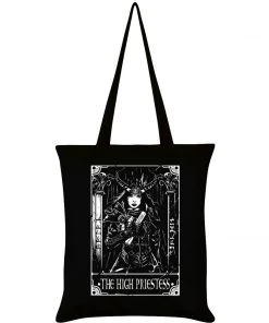 Grind All Bags Deadly Tarot The High Priestess Tote Bag