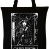 Grind All Bags Deadly Tarot The High Priestess Tote Bag