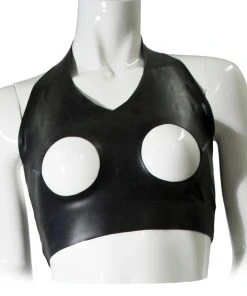 Guilty Pleasure Datex Cut-Out Top Ladies Fetish Clothing