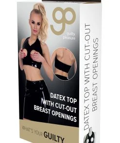 Guilty Pleasure Datex Cut-Out Top Ladies Fetish Clothing