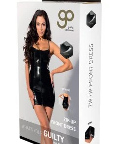 Guilty Pleasure Datex Front Zip Dress