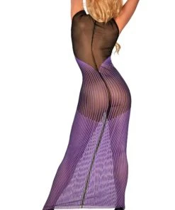 Guilty Pleasure Long Purple Datex Dress Ladies Fetish Clothing 11 Guilty Pleasure Long Purple Datex Dress Ladies Fetish Clothing