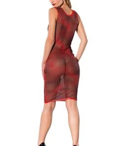 Guilty Pleasure Red Datex Dress Ladies Fetish Clothing