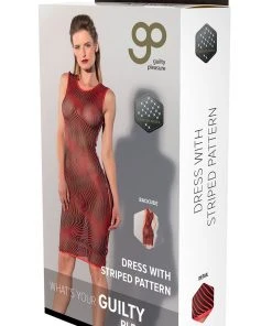 Guilty Pleasure Red Datex Dress Ladies Fetish Clothing