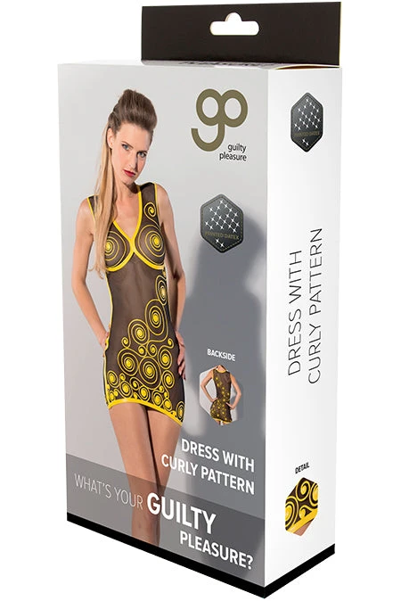 Guilty Pleasure Yellow Datex Dress Ladies Fetish Clothing 8 Guilty Pleasure Yellow Datex Dress Ladies Fetish Clothing