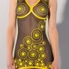 Guilty Pleasure Yellow Datex Dress Ladies Fetish Clothing