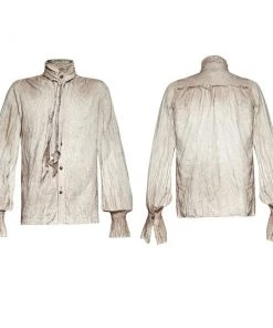 Mens Gothic Clothing Punk Rave Bedouin Apocalyptic Shirt