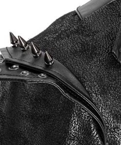 Punk Rave Mens Military Style Spiky Coat Y-366 Military Uniforms