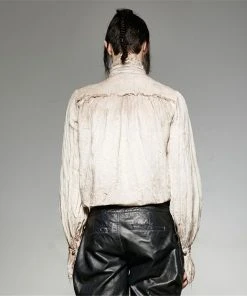 Mens Gothic Clothing Punk Rave Bedouin Apocalyptic Shirt