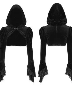 Ladies Gothic Clothing Punk Rave Lady Amaranth Shrug