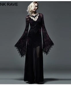 Ladies Gothic Clothing Punk Rave Opium Dress