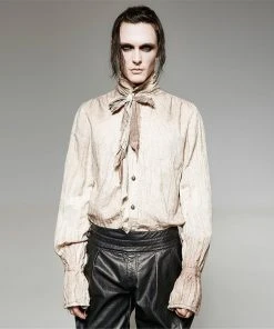 Mens Gothic Clothing Punk Rave Bedouin Apocalyptic Shirt