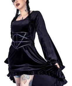 Innocent Clothing Ladies Gothic Clothing Heartless Wraith Dress