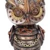 Nemesis Now Steampunk Homeware Hoot Beak Steampunk Owl Bobblehead
