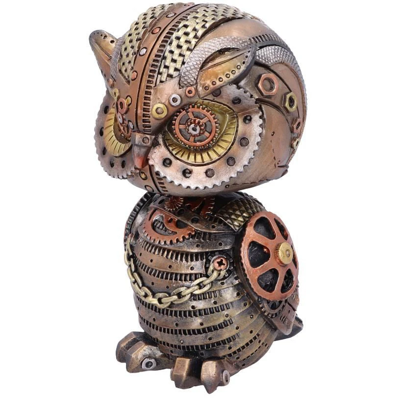 Nemesis Now Steampunk Homeware Hoot Beak Steampunk Owl Bobblehead 4 Nemesis Now Steampunk Homeware Hoot Beak Steampunk Owl Bobblehead