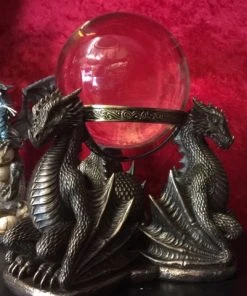Nemesis Now Dragons Prophecy Crystal Ball Holder All Homeware