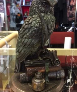 Nemesis Now Ulula Bronze Academic Owl Steampunk Homeware
