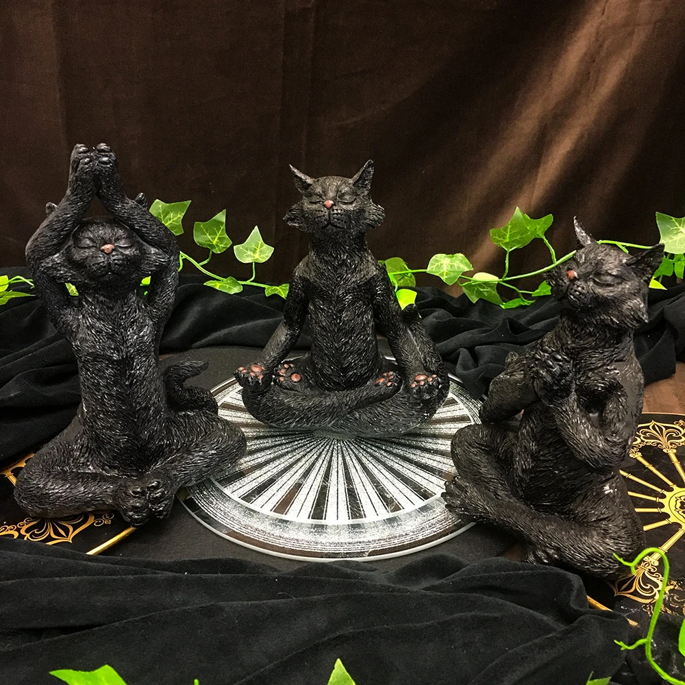 Nemesis Now Set Of 3 Zen Cats All Homeware 4 Nemesis Now Set Of 3 Zen Cats All Homeware