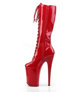 Ladies Fetish Boots Pleaser INFINITY-2020 Boots Red