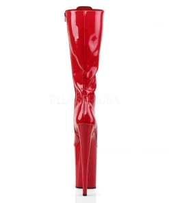 Ladies Fetish Boots Pleaser INFINITY-2020 Boots Red
