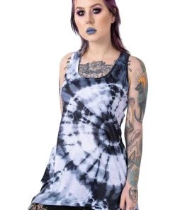 Innocent Clothing Innocent Spaced Out Lace Panel Vest All Ladies Clothing