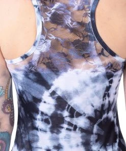 Innocent Clothing Innocent Spaced Out Lace Panel Vest All Ladies Clothing