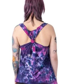 Innocent Clothing Innocent Tye Knot Top Blue/Pink All Ladies Clothing