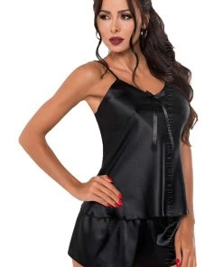 Chemises, Nightwear Irall Aria Set Black