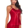 Irall Aria Set Burgundy Chemises, Nightwear