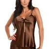 Chemises, Nightwear Irall Aria Set Chocolate