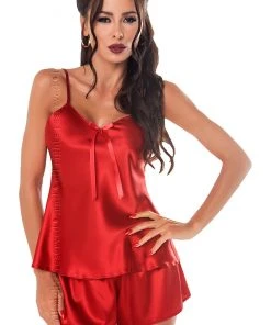 Chemises, Nightwear Irall Aria Set Hot Red