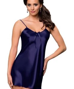 Chemises, Nightwear Irall Aria Nightdress Navy