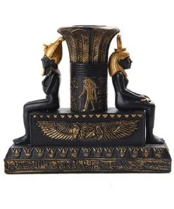 Gothic Gifts Isis And Osiris Candle Holder