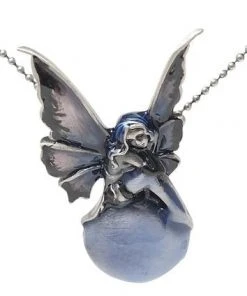 Amy Brown Jewellery All Jewellery Amy Brown Sweet Violet Fairy Enamel Pendant