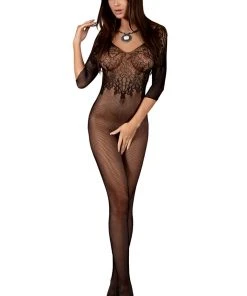 Livia Corsetti Josslyn Bodystocking Black Bodystockings