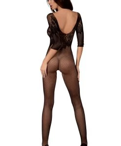 Livia Corsetti Josslyn Bodystocking Black Bodystockings