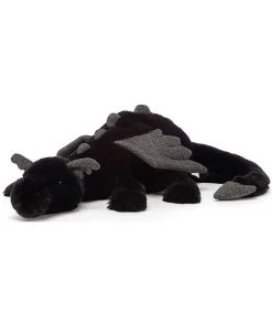 All Plush JellyCat Onyx Black Dragon
