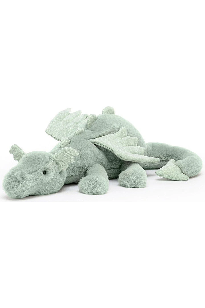 JellyCat Sage Dragon Medium 3 JellyCat Sage Dragon Medium