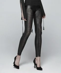 Ladies Gothic Clothing Punk Rave She Devil Leggings Black WK-342 14 Ladies Gothic Clothing Punk Rave She Devil Leggings Black WK-342
