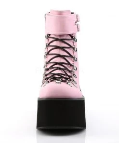 All Footwear Demonia KERA-21 Boots Pink