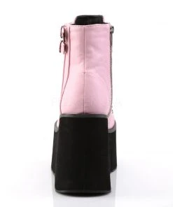 All Footwear Demonia KERA-21 Boots Pink