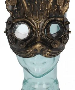 Nemesis Now All Steampunk Accessories Kinetic Kitten Steampunk Cat Face Mask