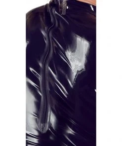 LATE-X Black Latex Dress Ladies Fetish Clothing