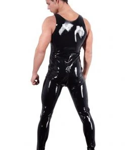 LATE-X Mens Latex Jumpsuit