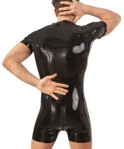 LATE-X Mens Latex Playsuit Mens Fetish Clothing