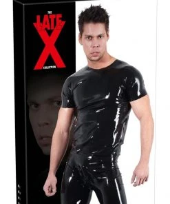 Mens Fetish Clothing LATE-X Mens Latex Shirt
