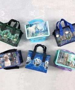 Something Different Lisa Parker Moon Shadows Lunch Bag All Bags