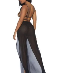 Ladies Fetish Clothing Leg Avenue Cage Maxi Dress