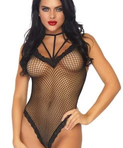 Leg Avenue Cage Strap Teddy