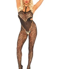 Leg Avenue Lace Bodystocking Bodystockings